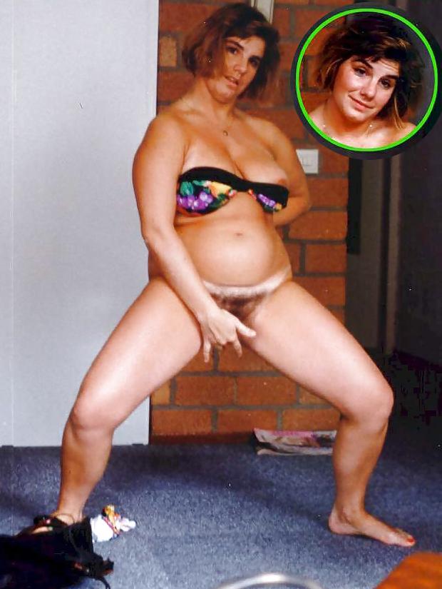13P Chubby dark-blonde Ingrid posing and fingering
