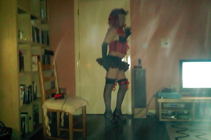 25P Tranny Pose