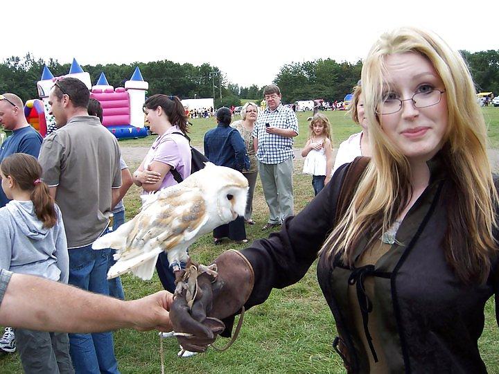 10P Nerdy chick with gorgeous eyes and big tits