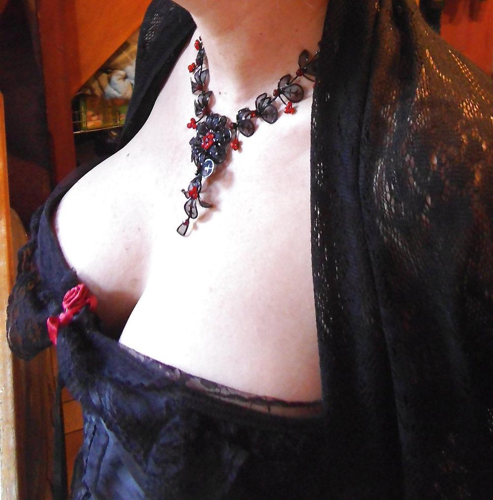 25P My wifes tits in private and public