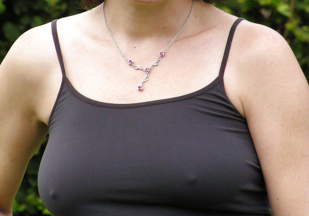 25P My wifes tits in private and public