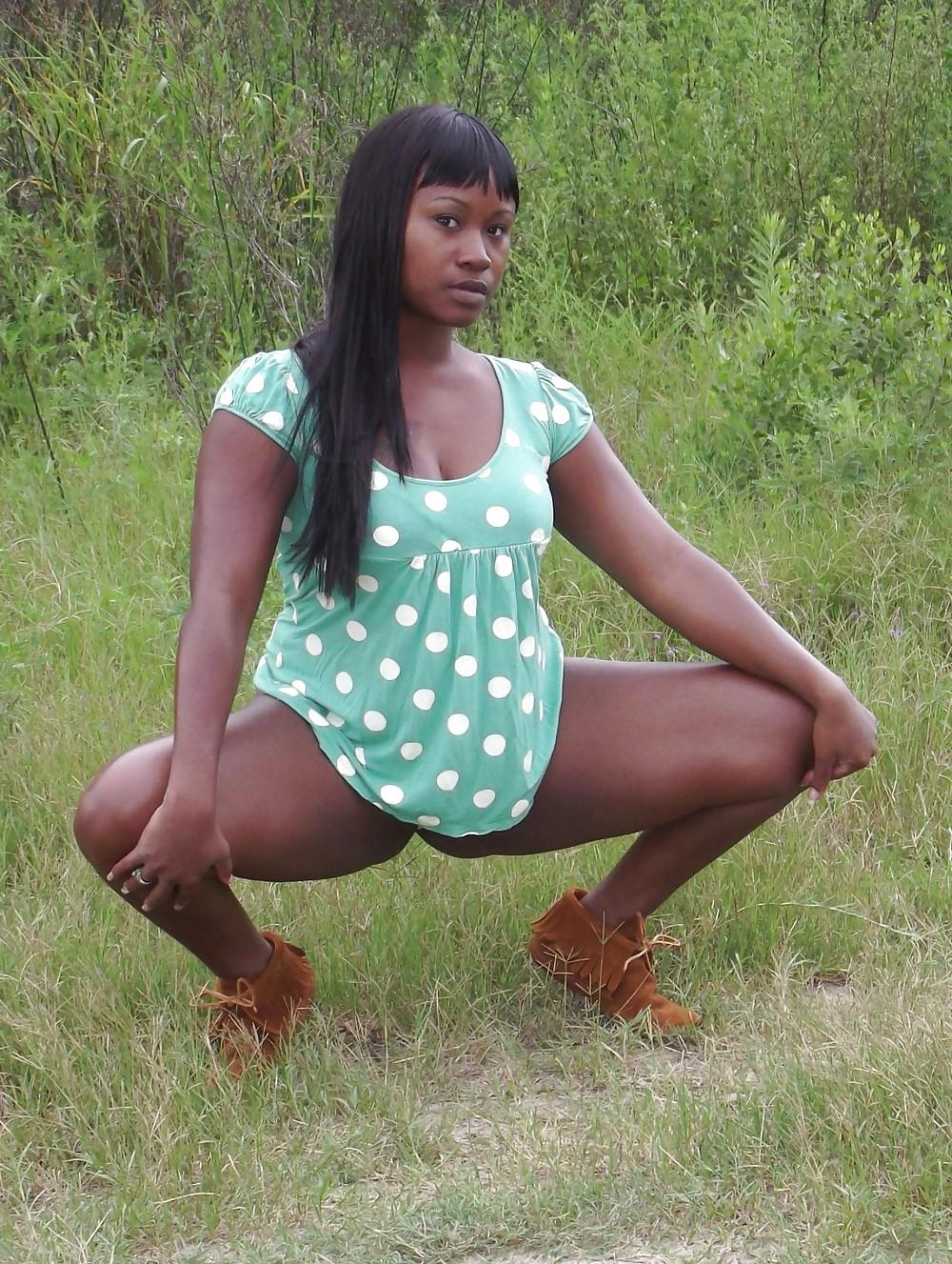 21P Black Girl From Georgia Backwoods Loves Playing In Mud