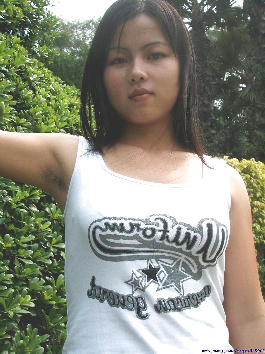 25P Underarm Hair of Asian Gals