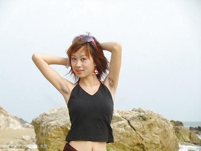 25P Underarm Hair of Asian Gals