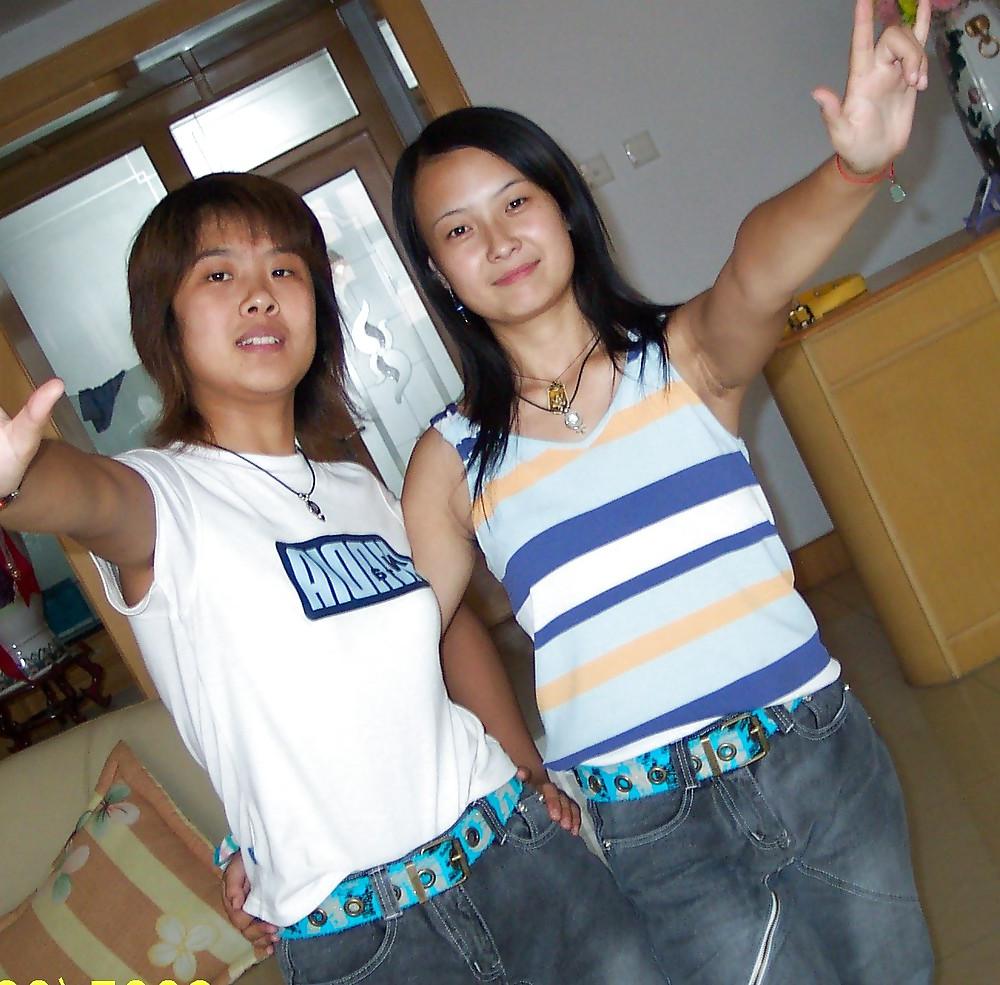25P Underarm Hair of Asian Gals