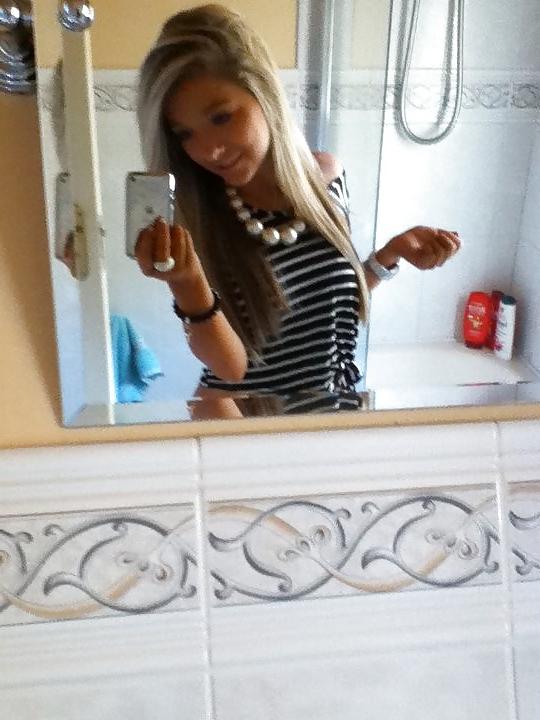 25P Super sexy british teen girl amy she's so cute