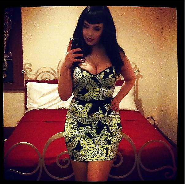 18P Busty Goth Slut Massive Tits
