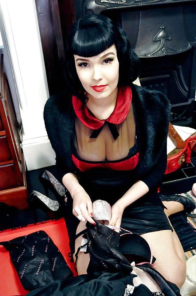 18P Busty Goth Slut Massive Tits