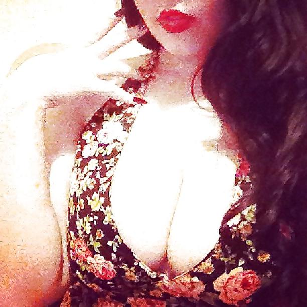 18P Busty Goth Slut Massive Tits