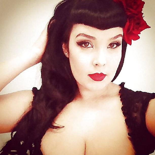 18P Busty Goth Slut Massive Tits