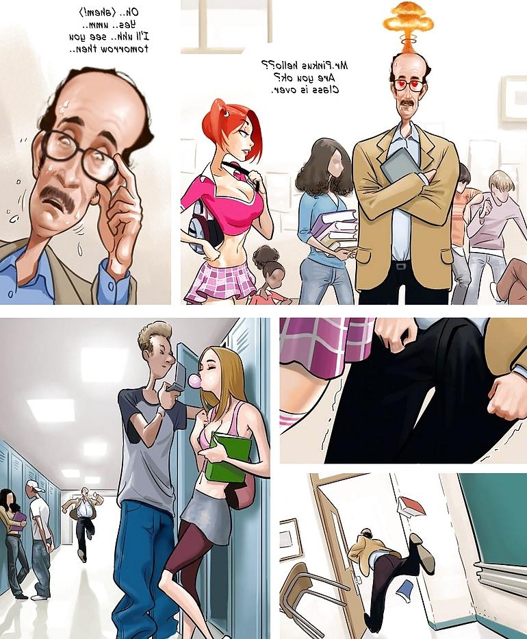 8P Classroom suck off