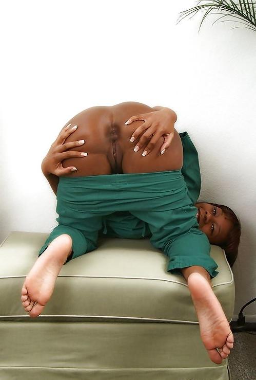 25P Black A$$ position ready to be eating