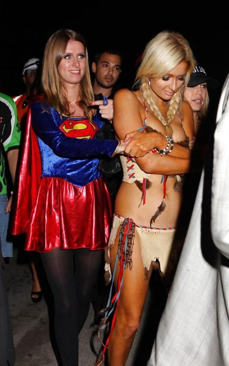 6P Paris Hilton Nip-Slip