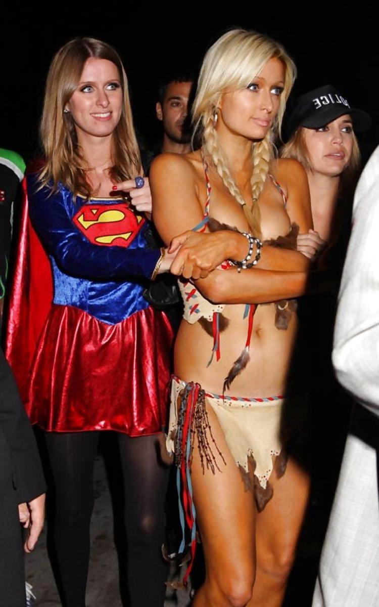 6P Paris Hilton Nip-Slip