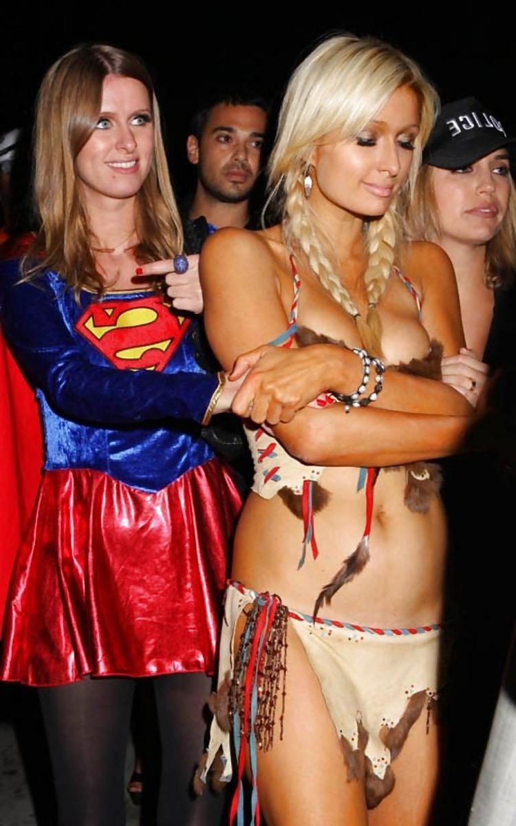 6P Paris Hilton Nip-Slip