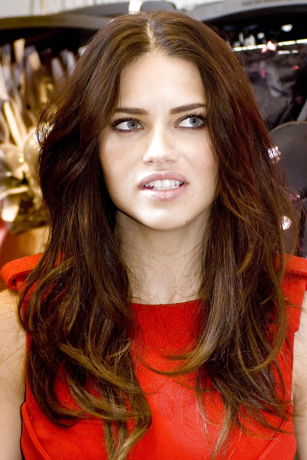 10P Adriana Lima - Red Hot Sexiness