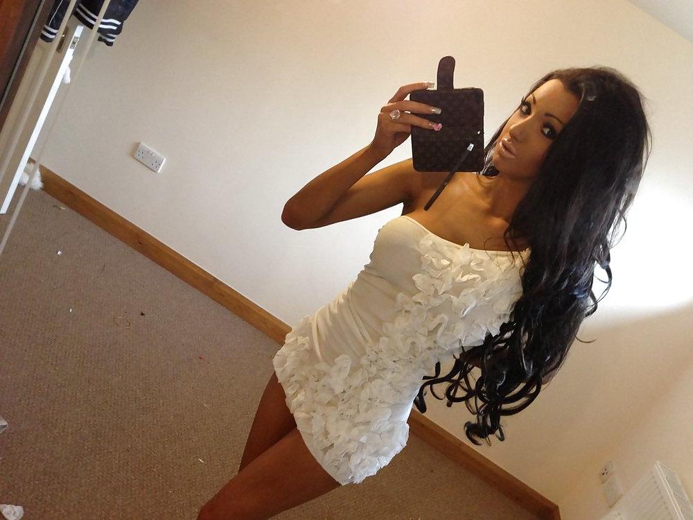 25P British x factor chav whore chloe mafia sexy new pics