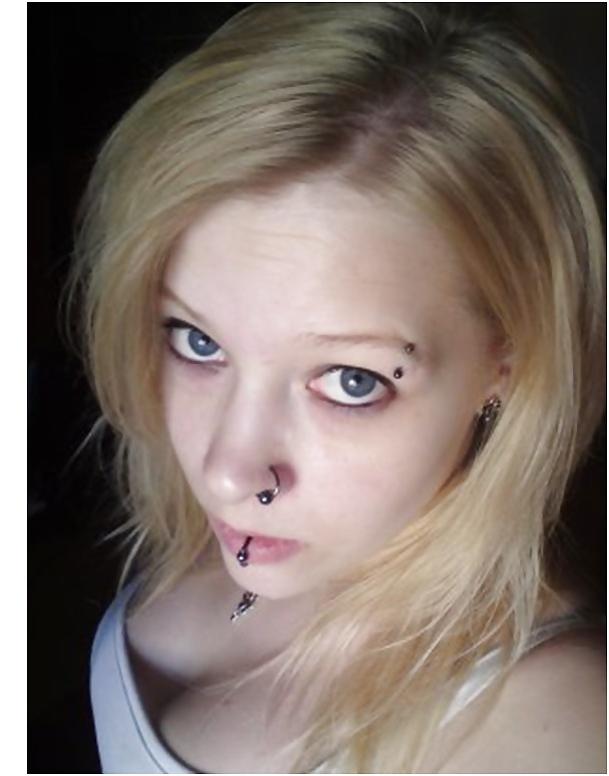 16P Blonde with nice cleavage