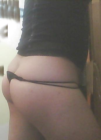 6P Transvestite in black lingerie 