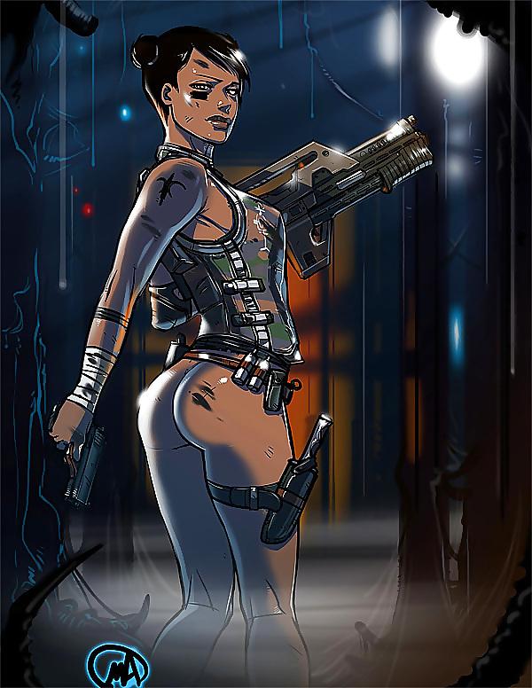 25P Sexy Black Women... Deviant Arts BAD GIRLS 58