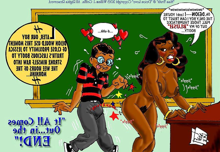 25P Sexy Black Women... Hot Toons 72
