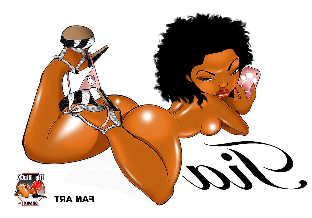 25P Sexy Black Women... Hot Toons 72