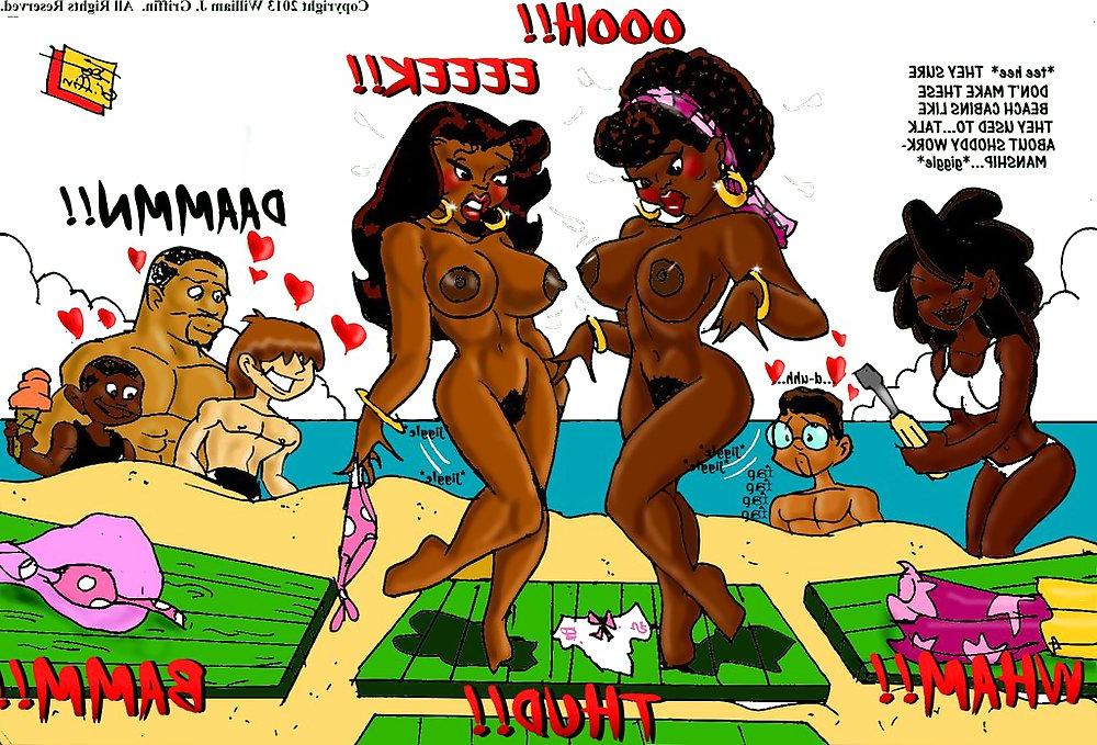 25P Sexy Black Women... Hot Toons 72