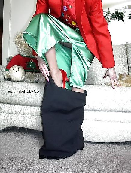 25P Green Satin Slip