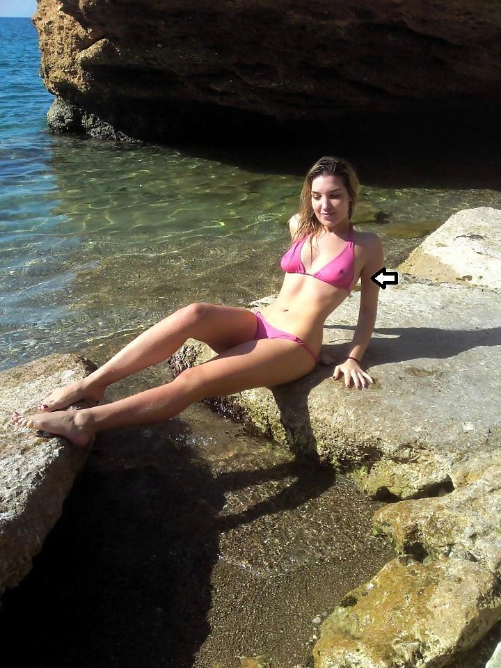 21P Upskirt, cameltoes, nipple