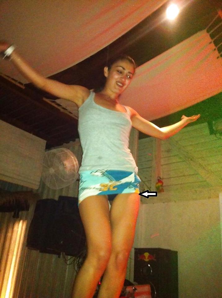 21P Upskirt, cameltoes, nipple
