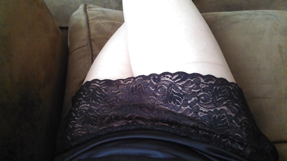 7P Slip panties and pantyhose