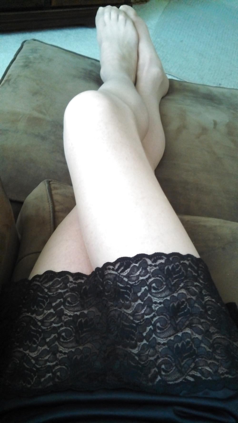 7P Slip panties and pantyhose
