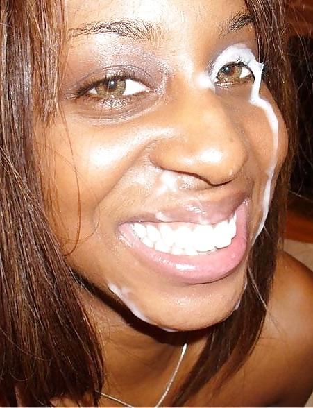 25P Black Cum Faces
