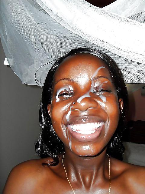 25P Black Cum Faces