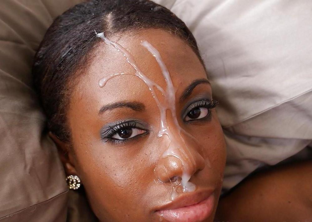 25P Black Cum Faces