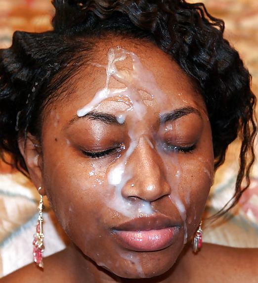 25P Black Cum Faces