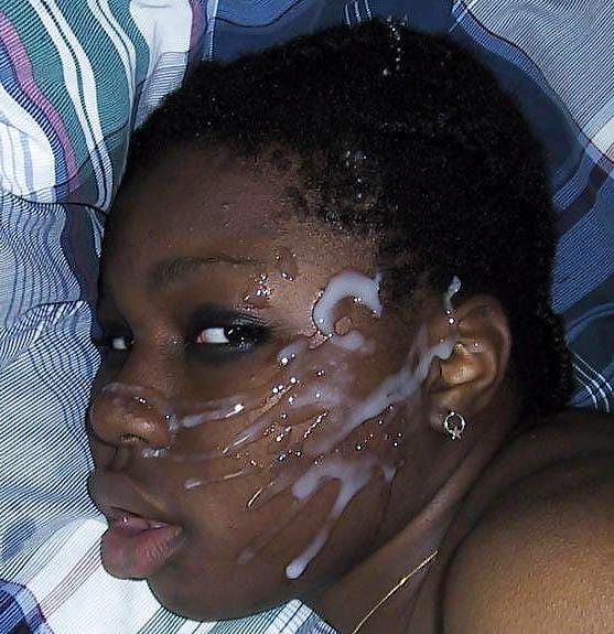 25P Black Cum Faces
