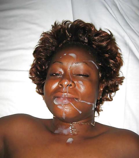 25P Black Cum Faces