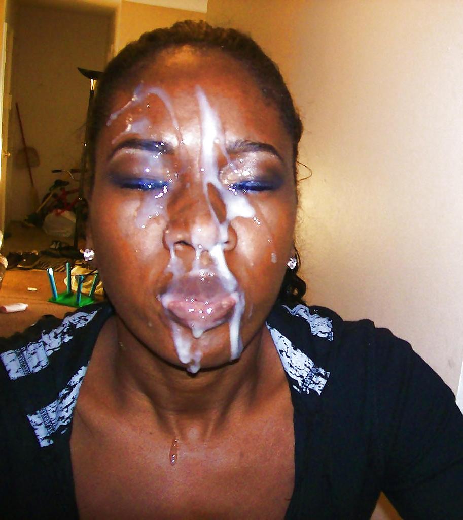 25P Black Cum Faces