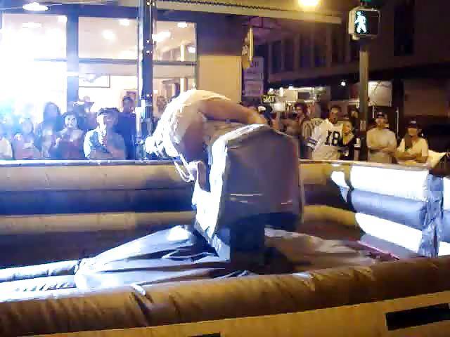 25P Girls Riding The Mechanical Bull 2
