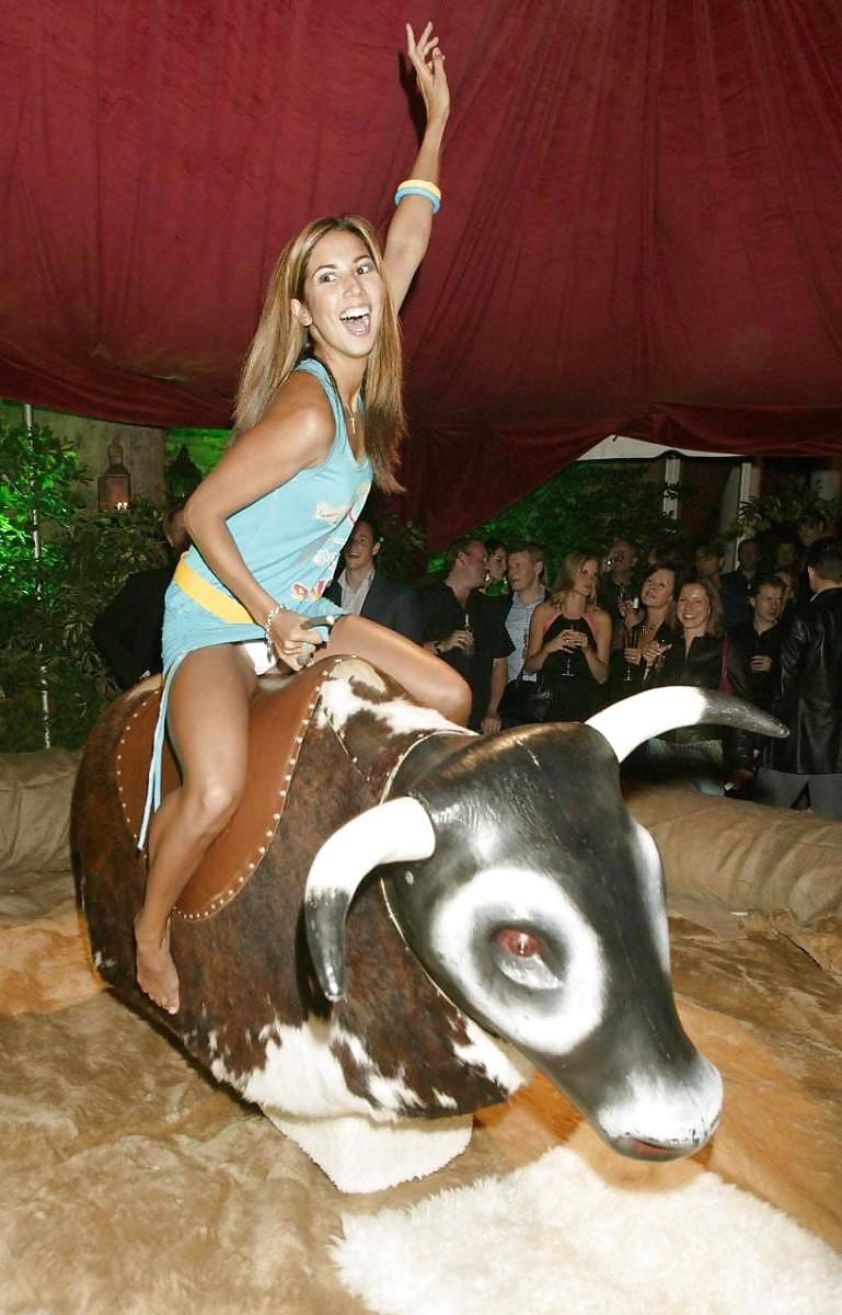 25P Girls Riding The Mechanical Bull 2