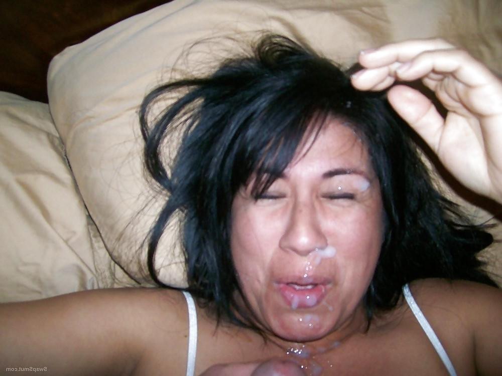 25P NO IN MY FACE 3 , asian facials and facial slut