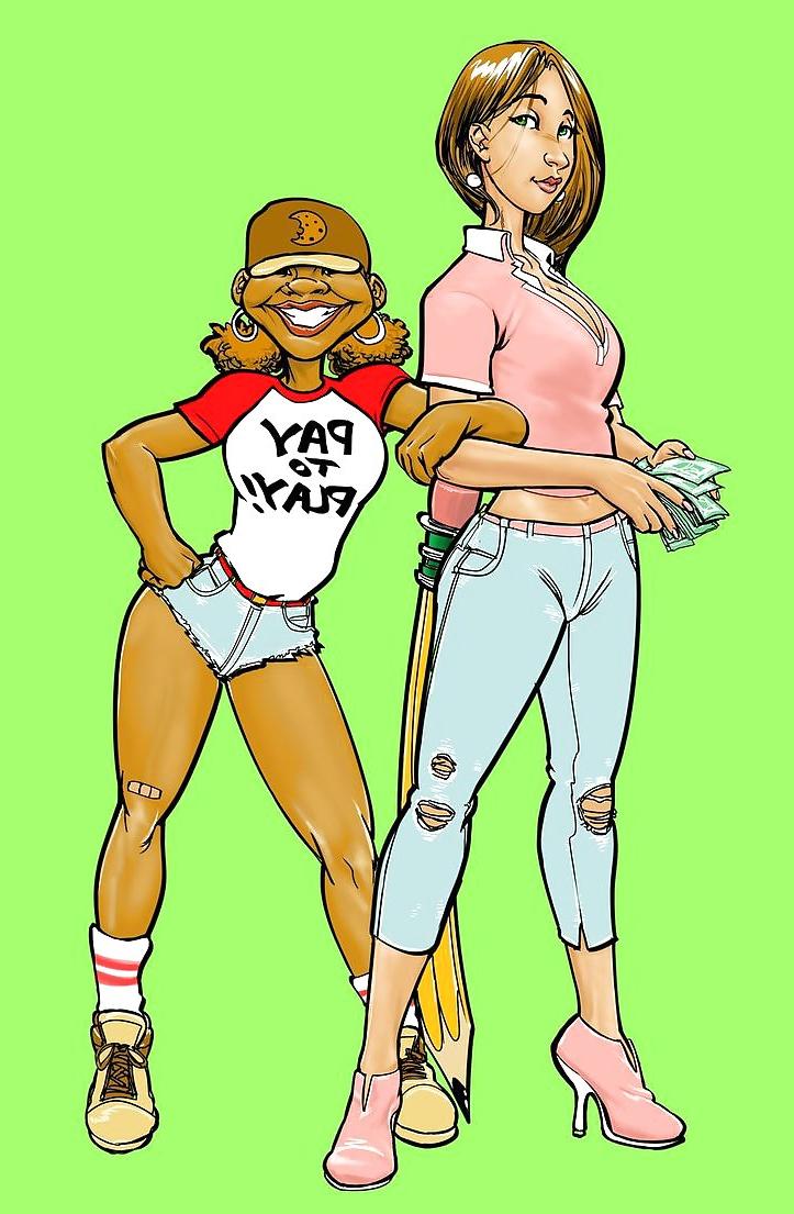 25P Sexy Black Women... Milk & Cookie by GoGo 57