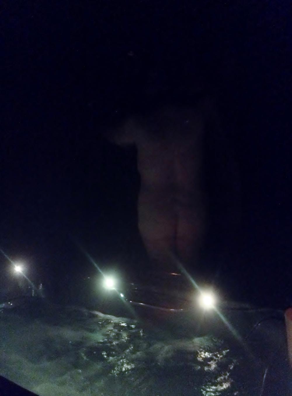 19P Pics of my sexy beautiful wife in hot tub and shower