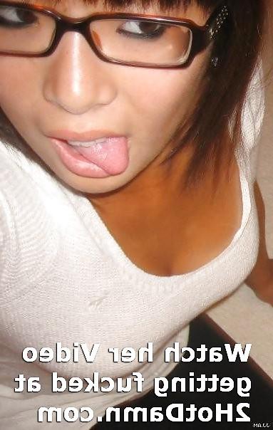 13P Nerdy Asian with big tits