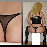 7P Getragene Strings & Slips & Nylons & mehr