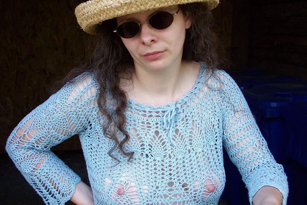9P Hey, nipple pervs, do my nips look good in this?