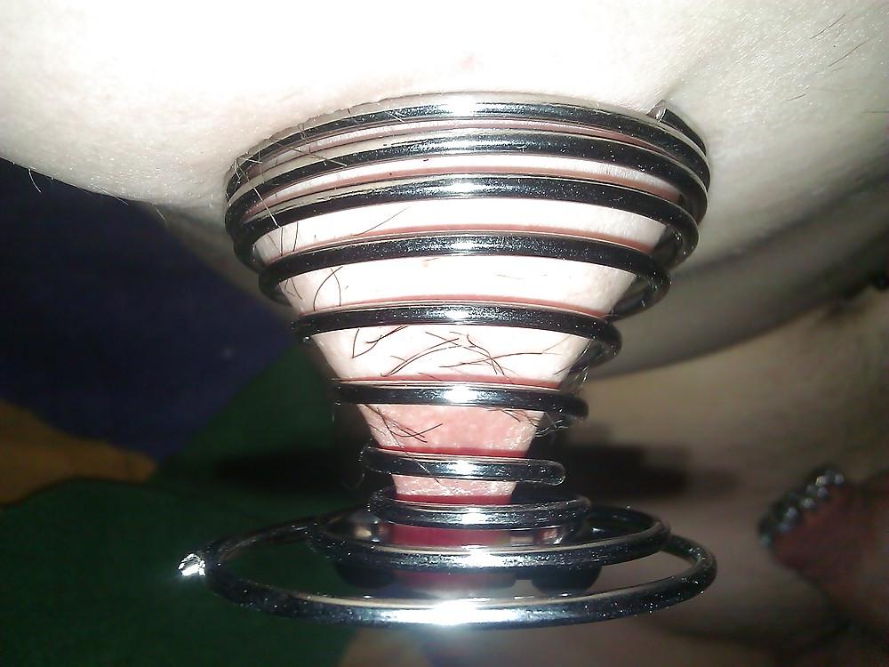 10P Pierced Nipple stretching