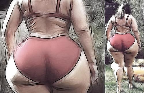 25P Mature pear bbw