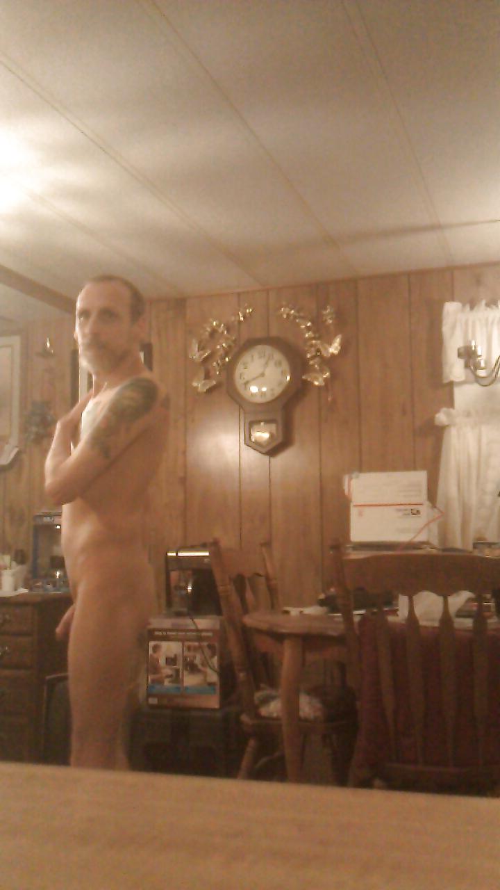 9P Me gabe naked in the kitchen
